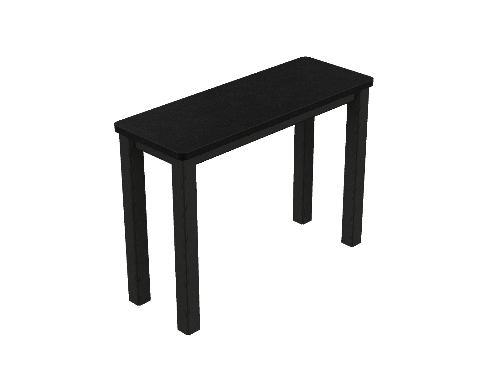10x27 Rect. MGP Chaise End Table