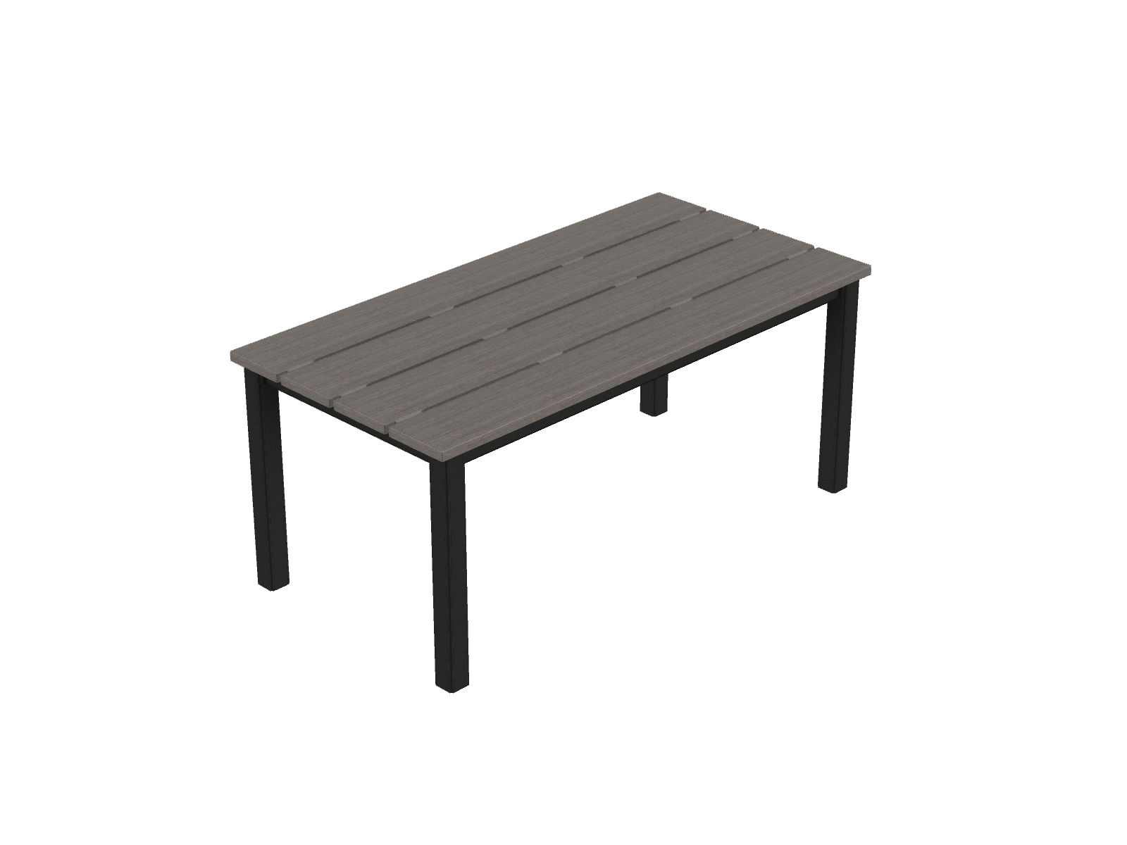21x42 Rect. Rustic MGP Coffee Table