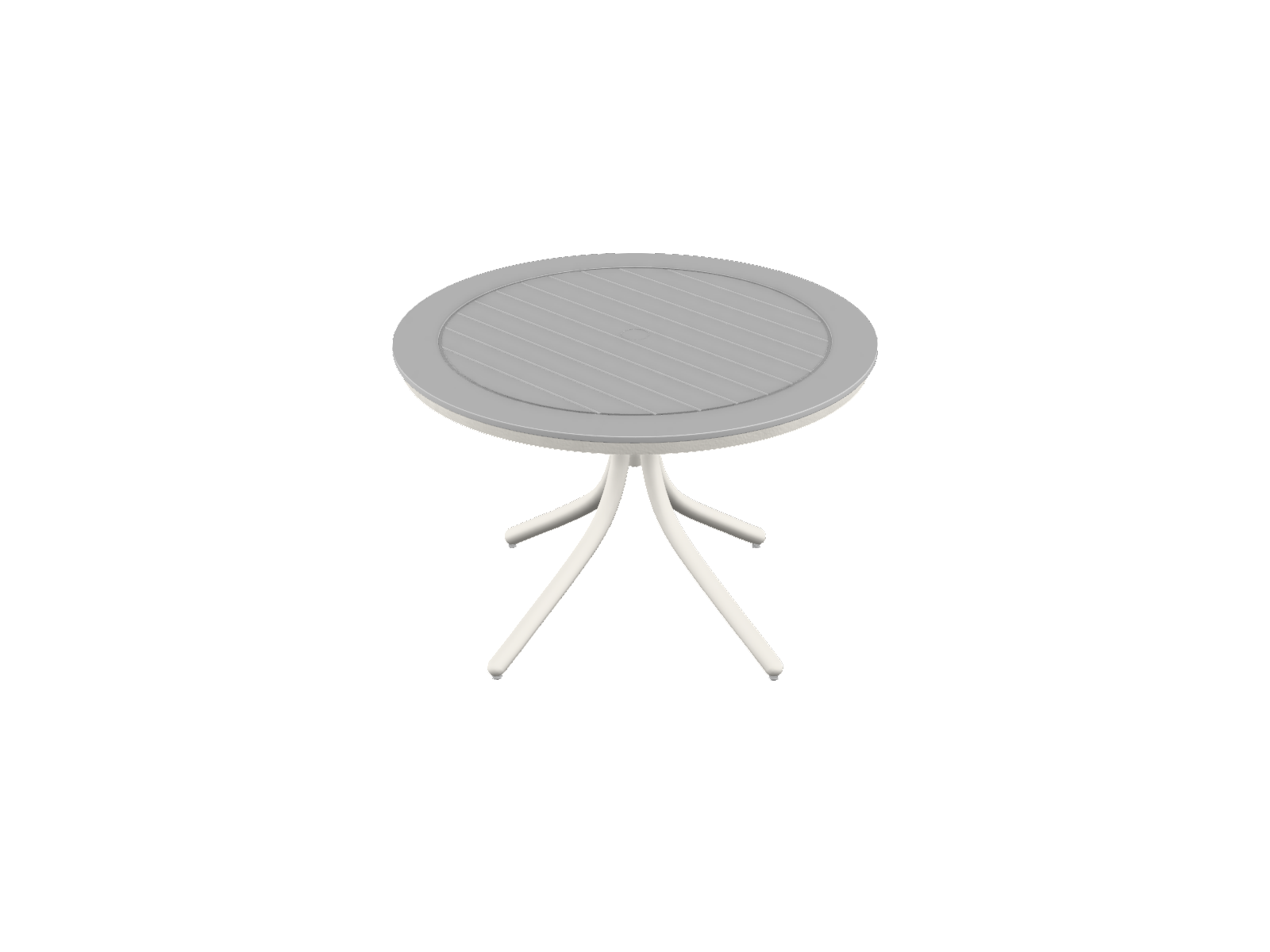 42" Round Dining Height Table w/ hole