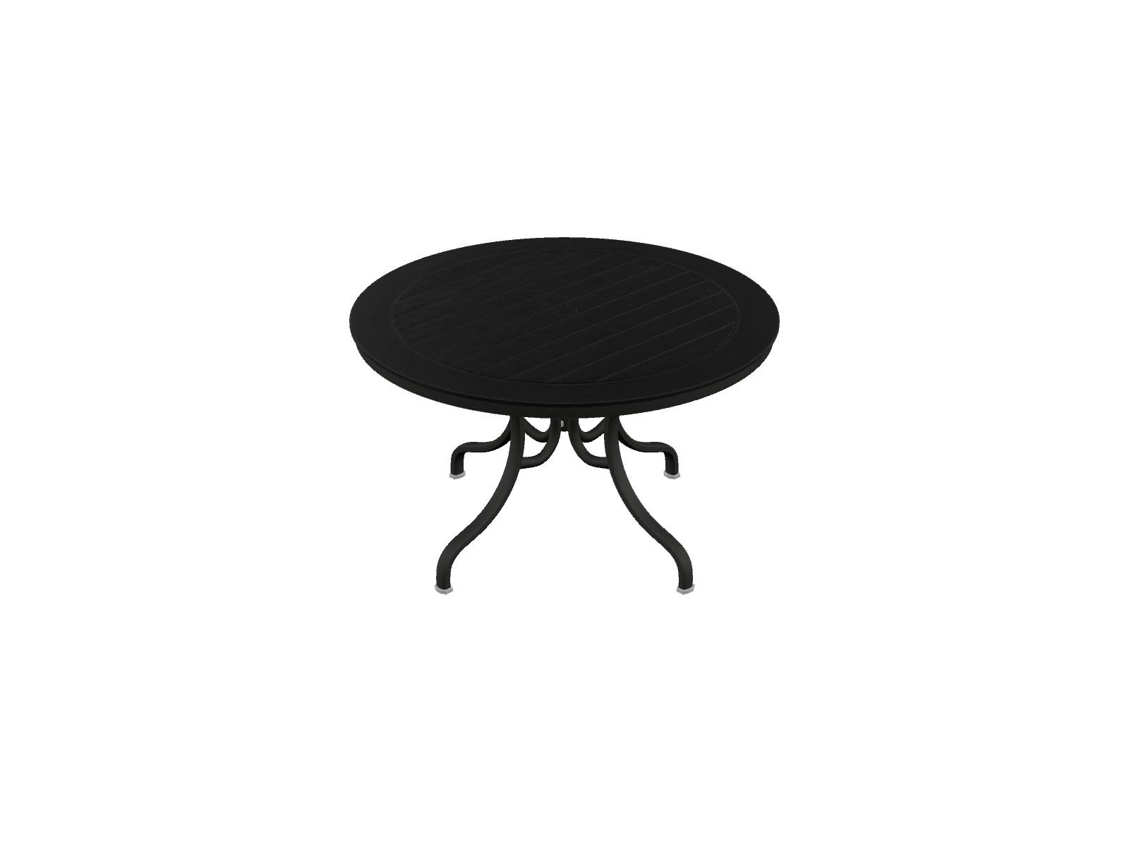 48" Round Dining Height Table w/ hole