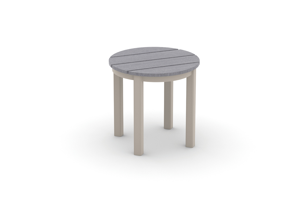 21" Round Rustic MGP Deluxe End Table