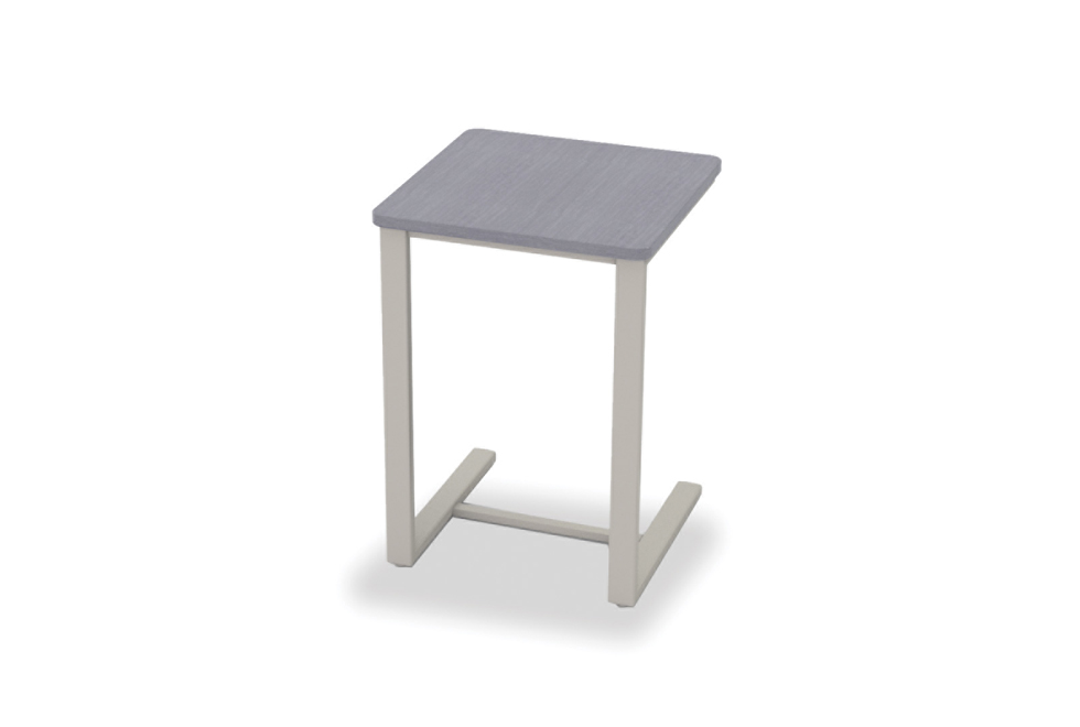 17.5" Square Rustic C End/Side Table