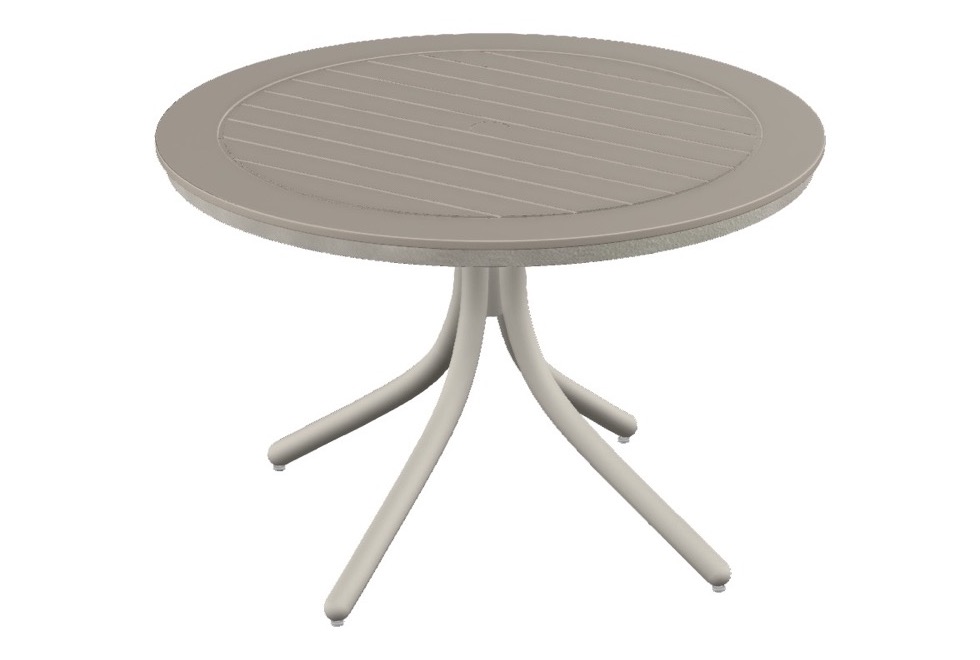 42" Round Dining Height Table w/ hole