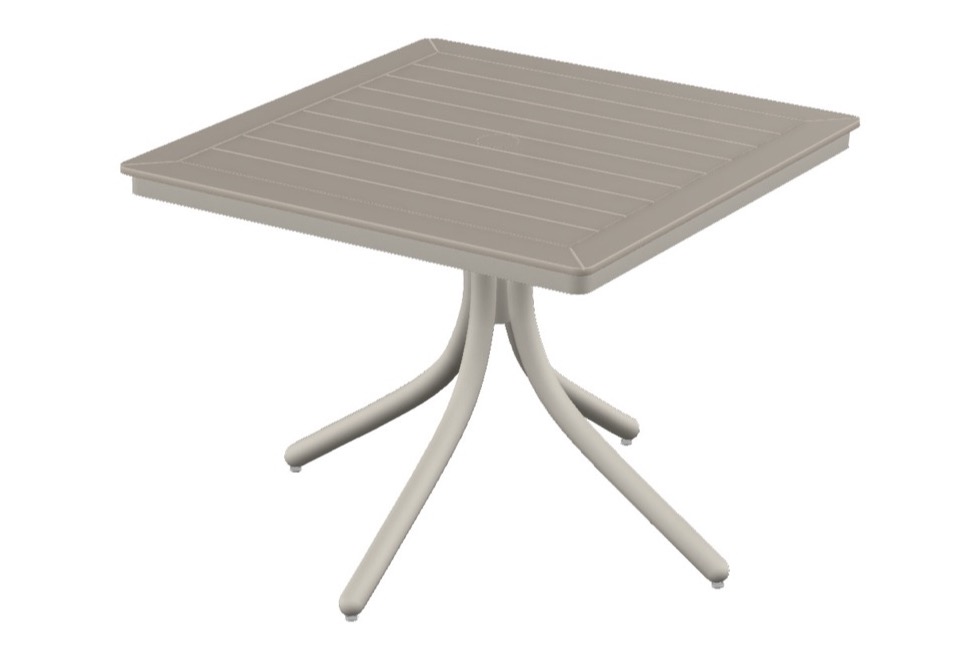36" Square Dining Height Table w/ hole