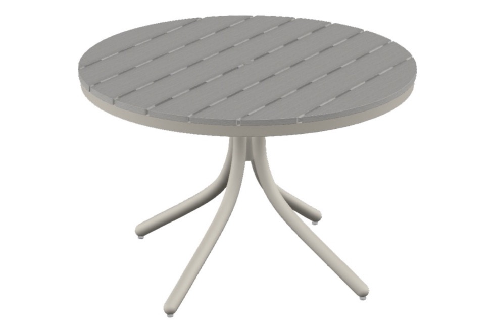 42" Round Dining Height Table w/ hole