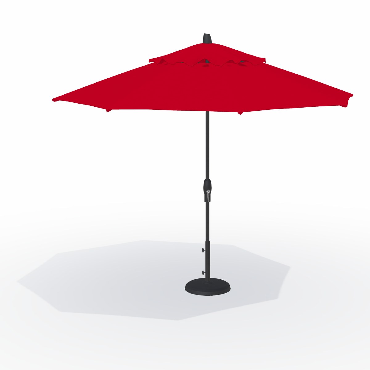 11' Auto Tilt Market Umbrella