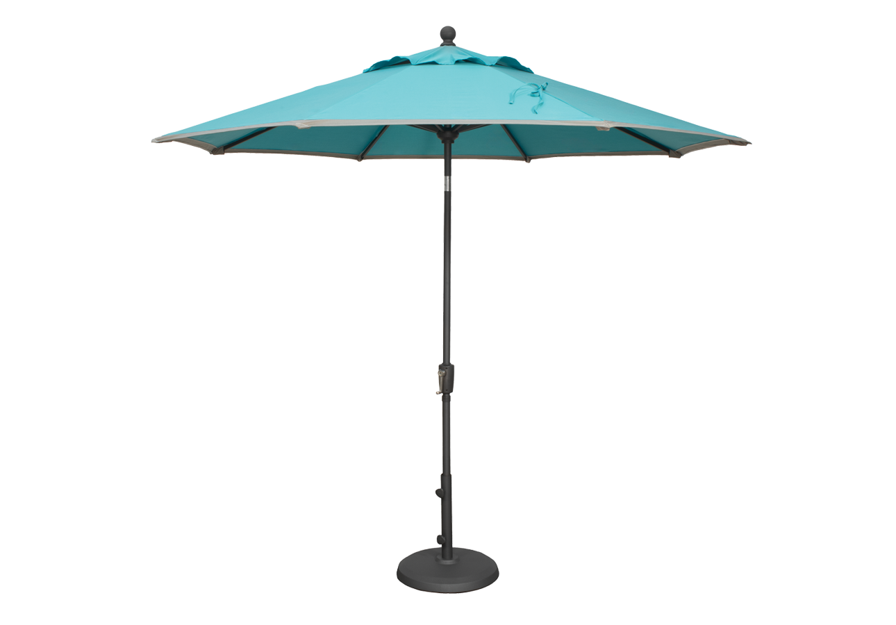 7.5' Push Button Tilt Market Umbrella