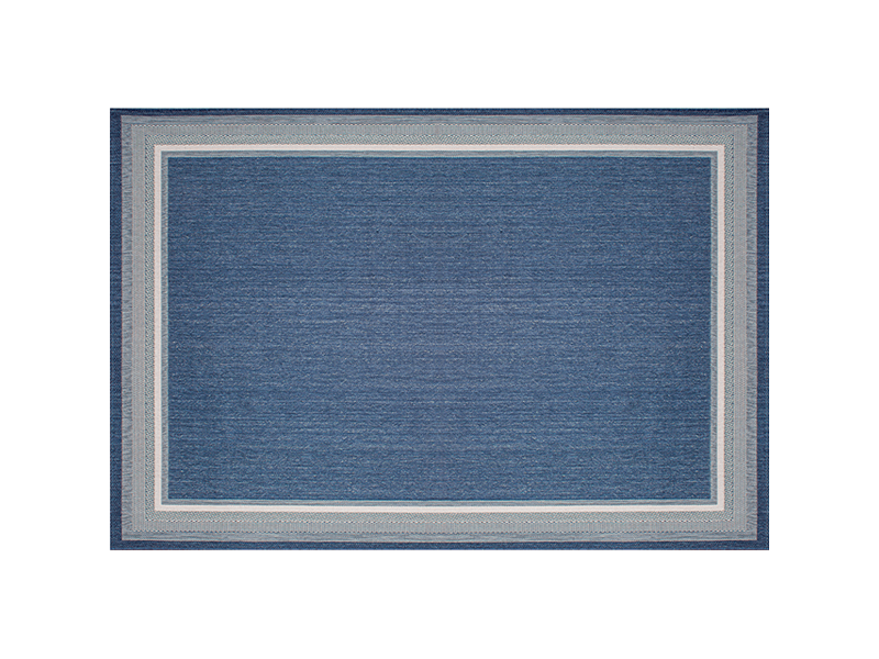 Seaside Harbor - Blue Outdoor Rug