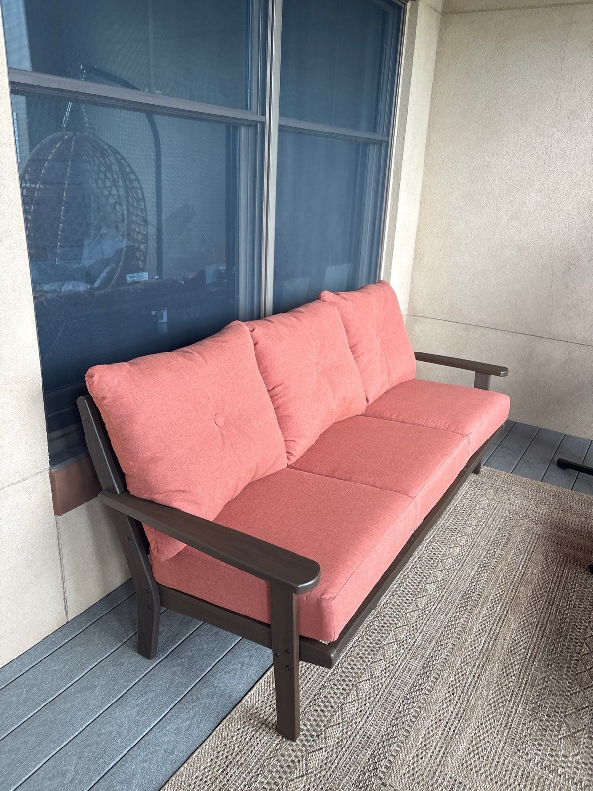 Polywood Cushioned Sofa