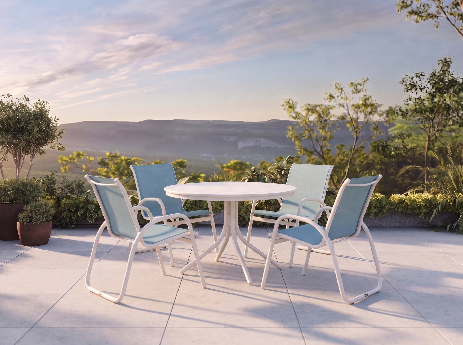 Gardenella 5-Piece Dining Set