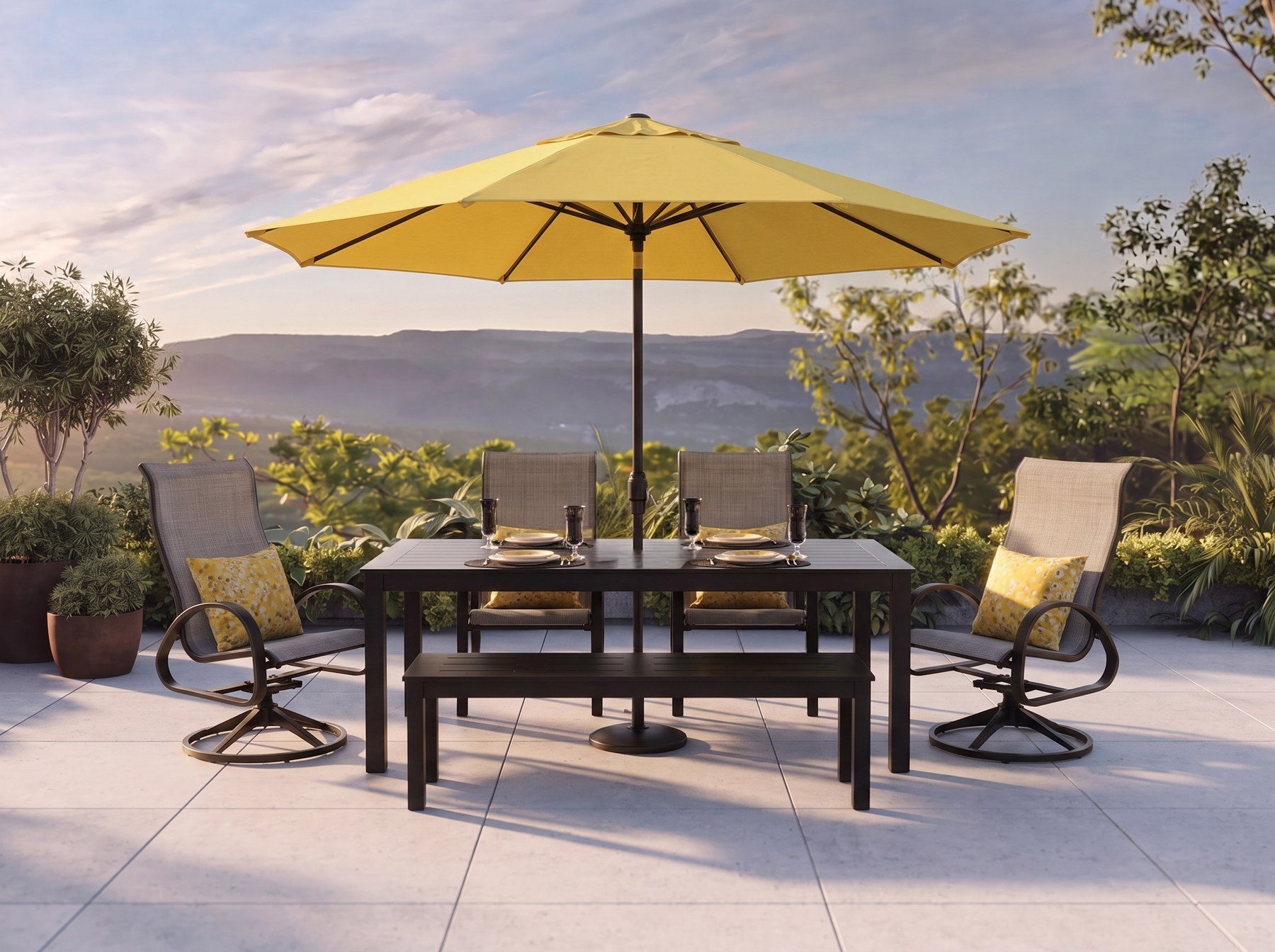 Aruba 6-Piece Dining Set