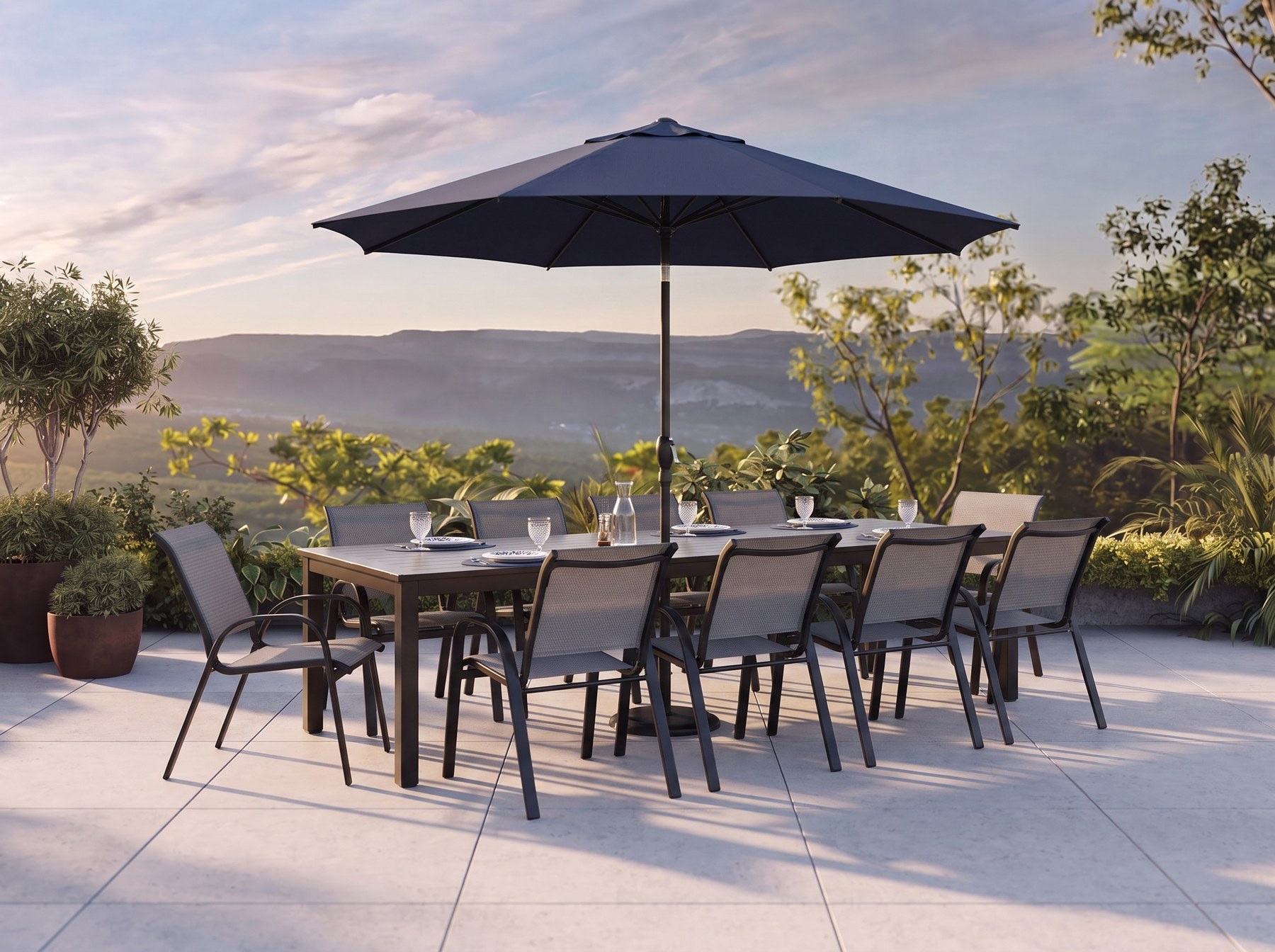 Aruba 11-Piece Dining Set