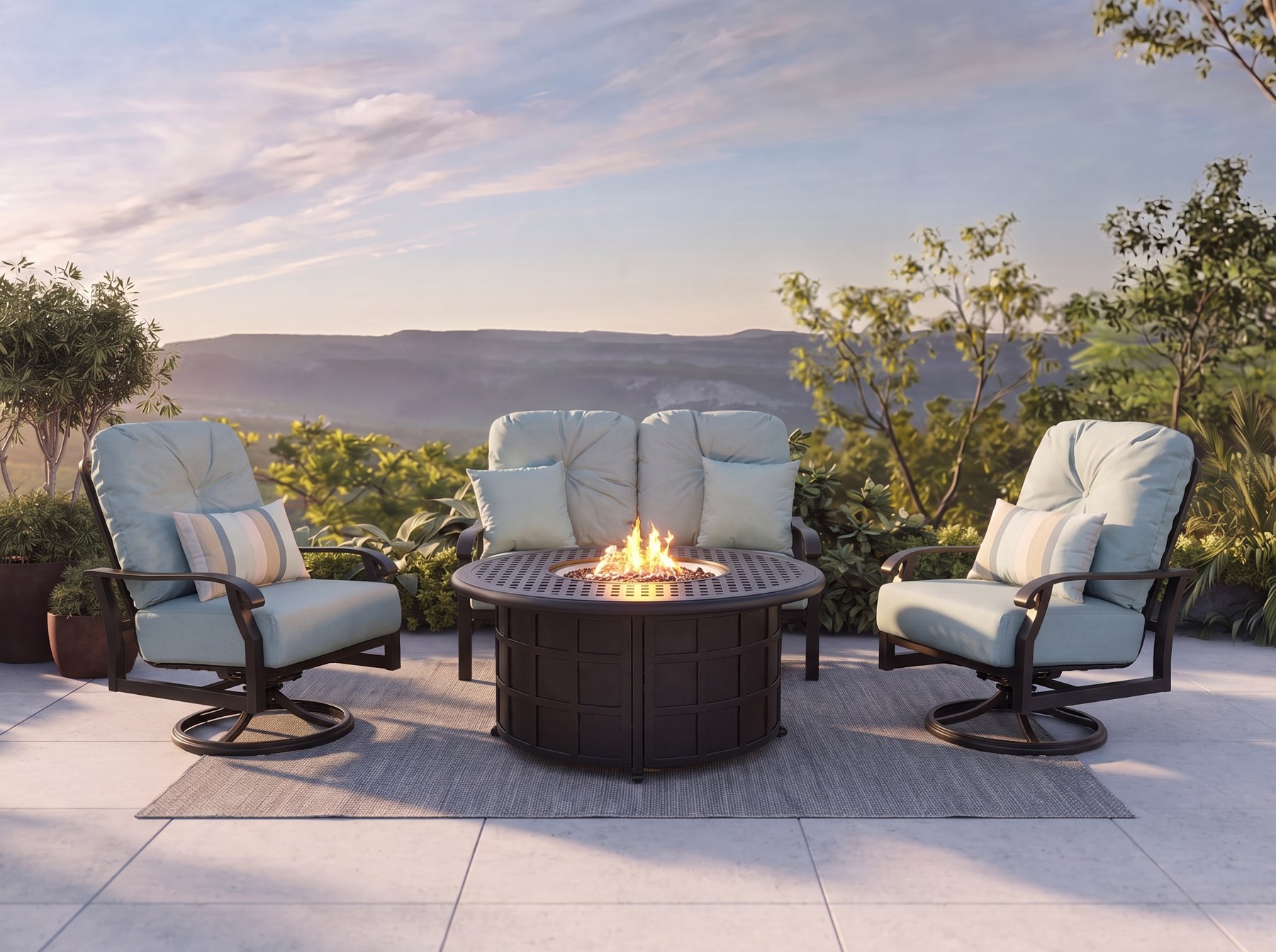 Cortland 3-Piece Loveseat Set