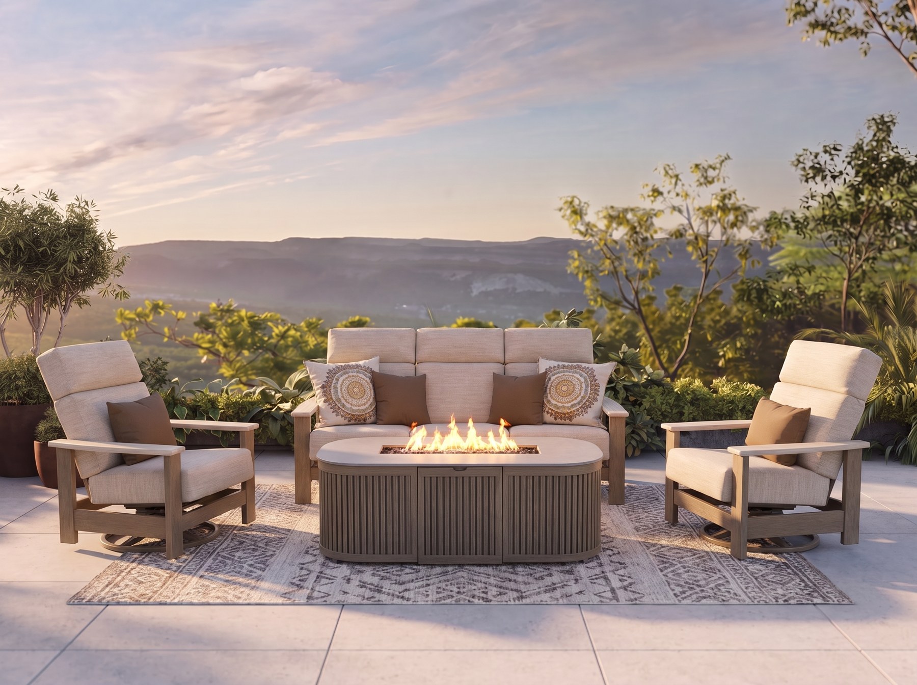 Leeward 3-Piece Sofa Set