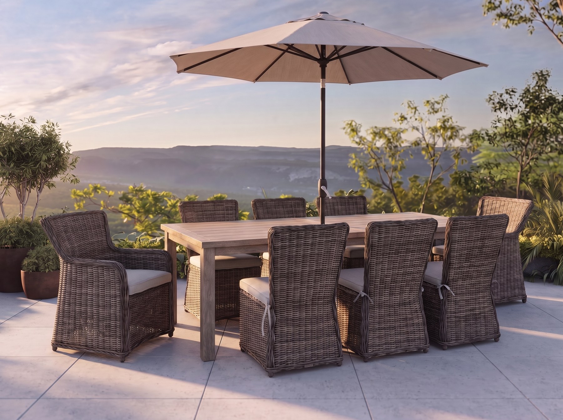 Greenville 9-Piece Dining Set