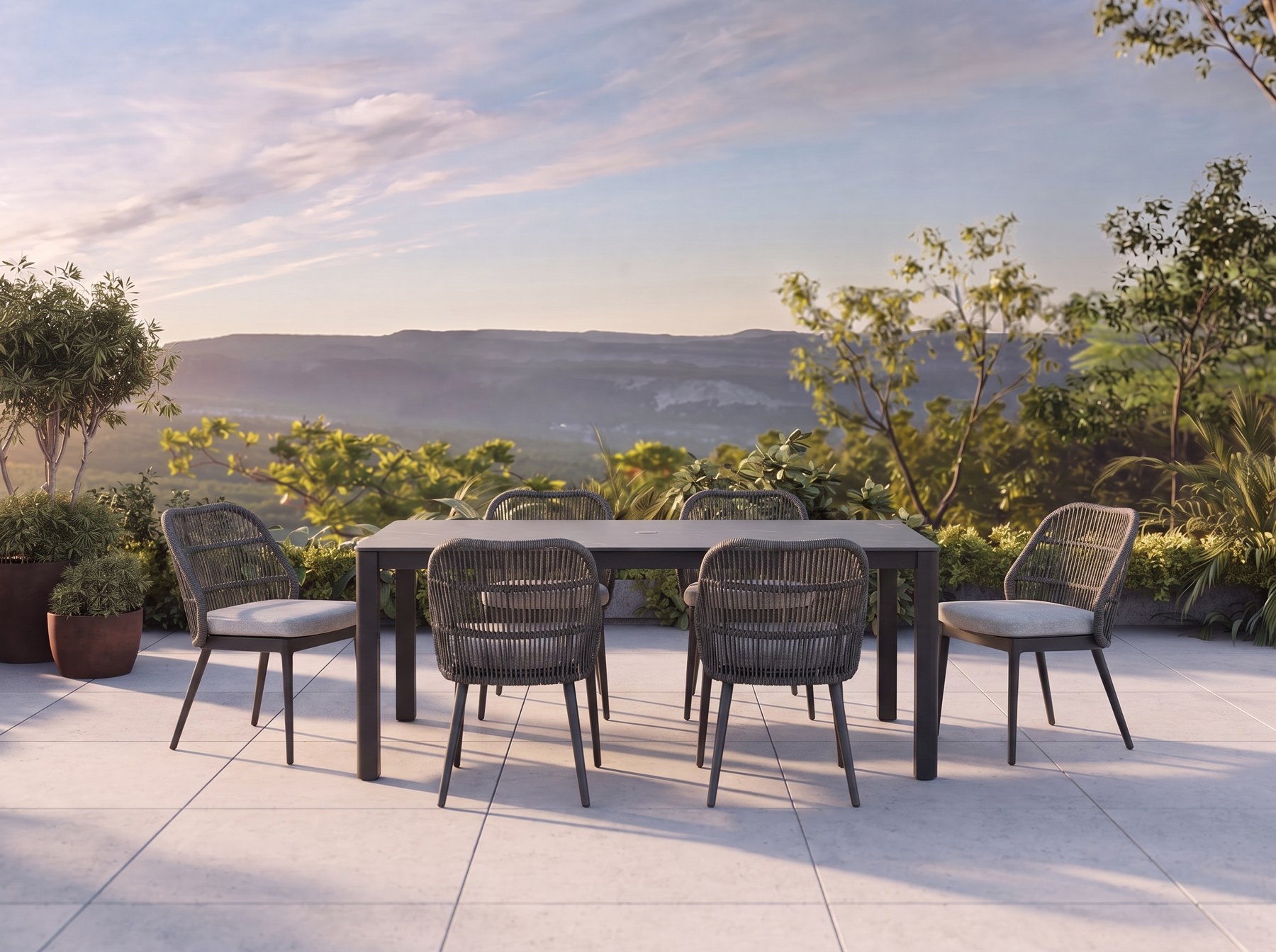 Las Colinas 7- Piece Dining Set