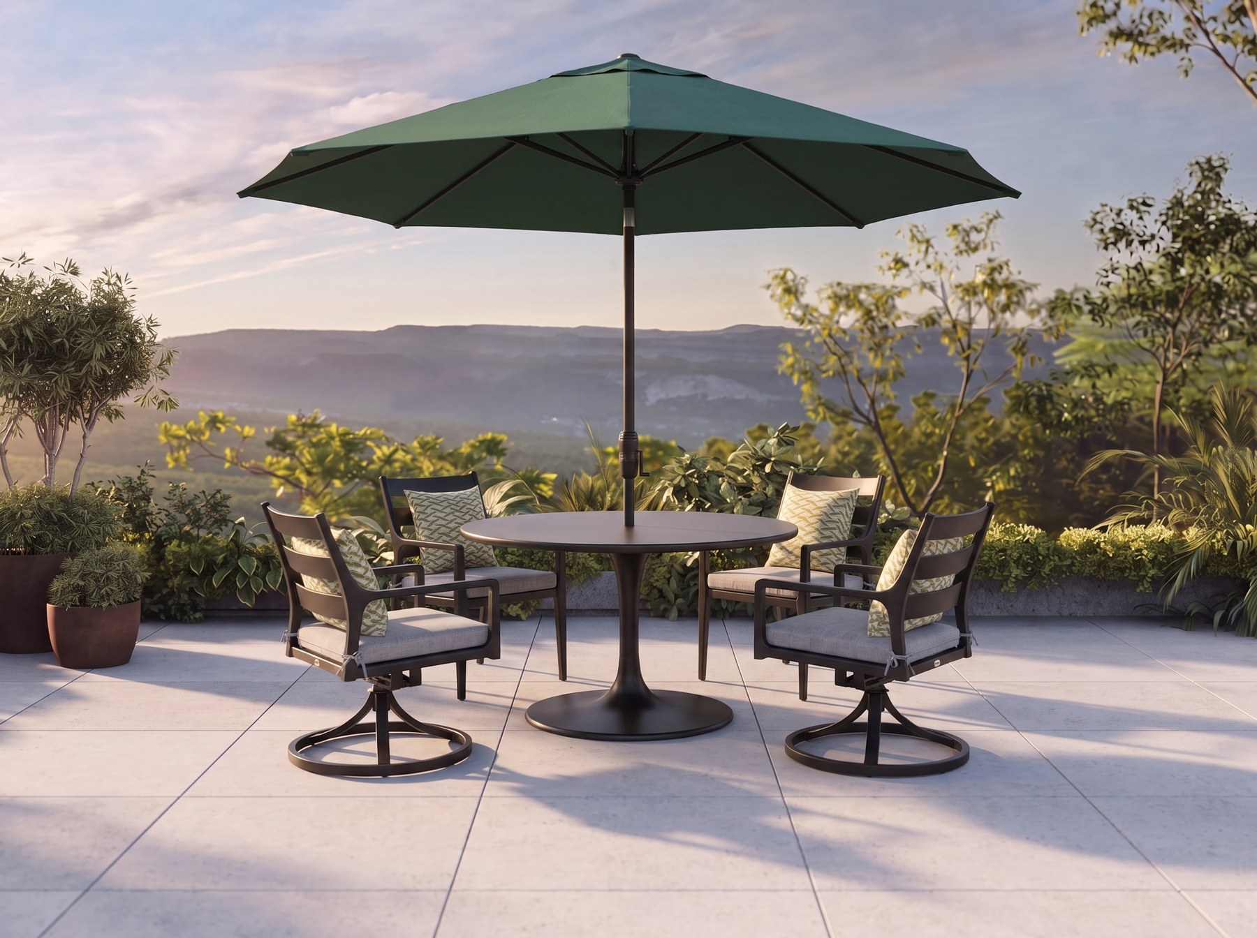 Cedar 5-Piece Dining Set