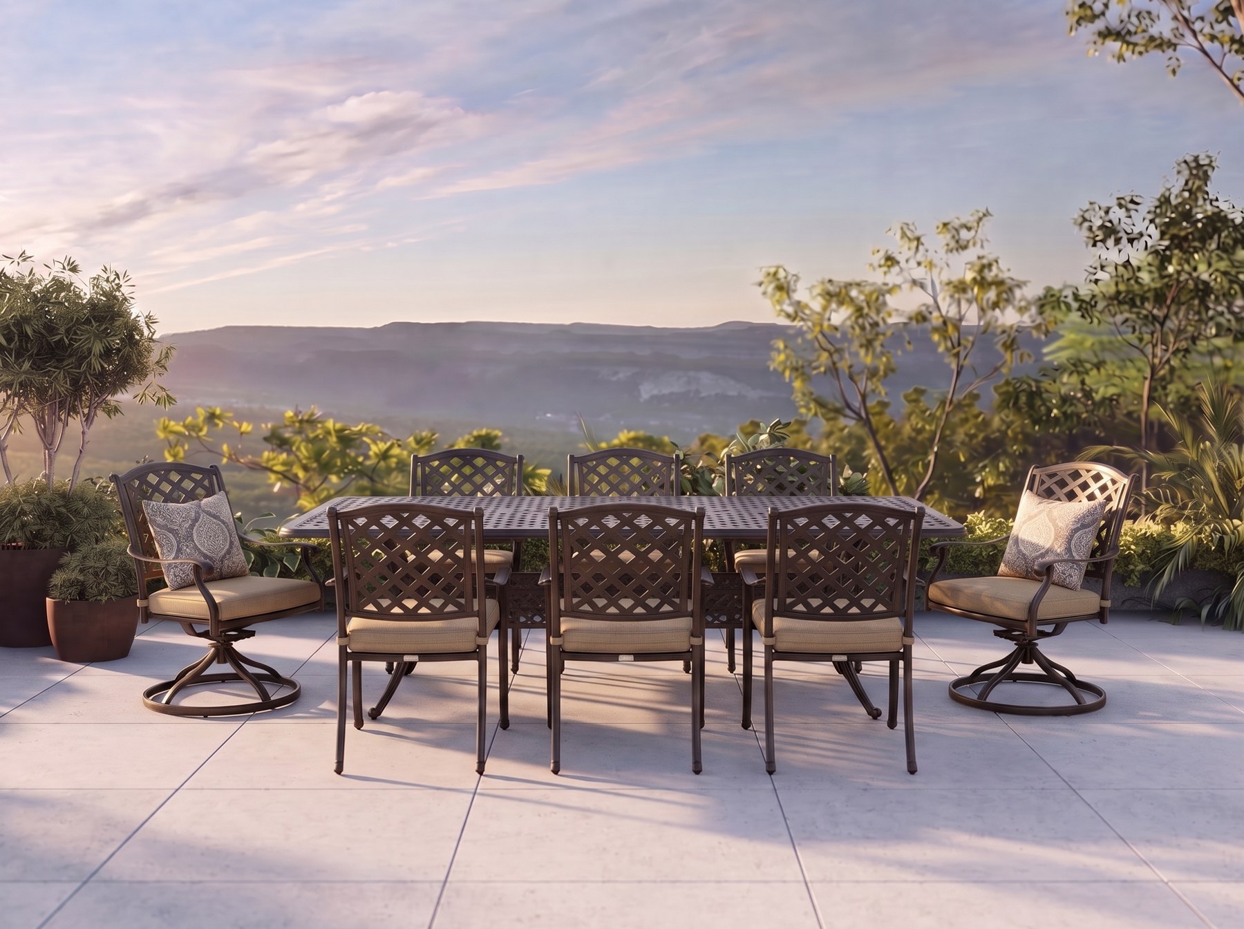 Bombay 9-Piece Dining Set