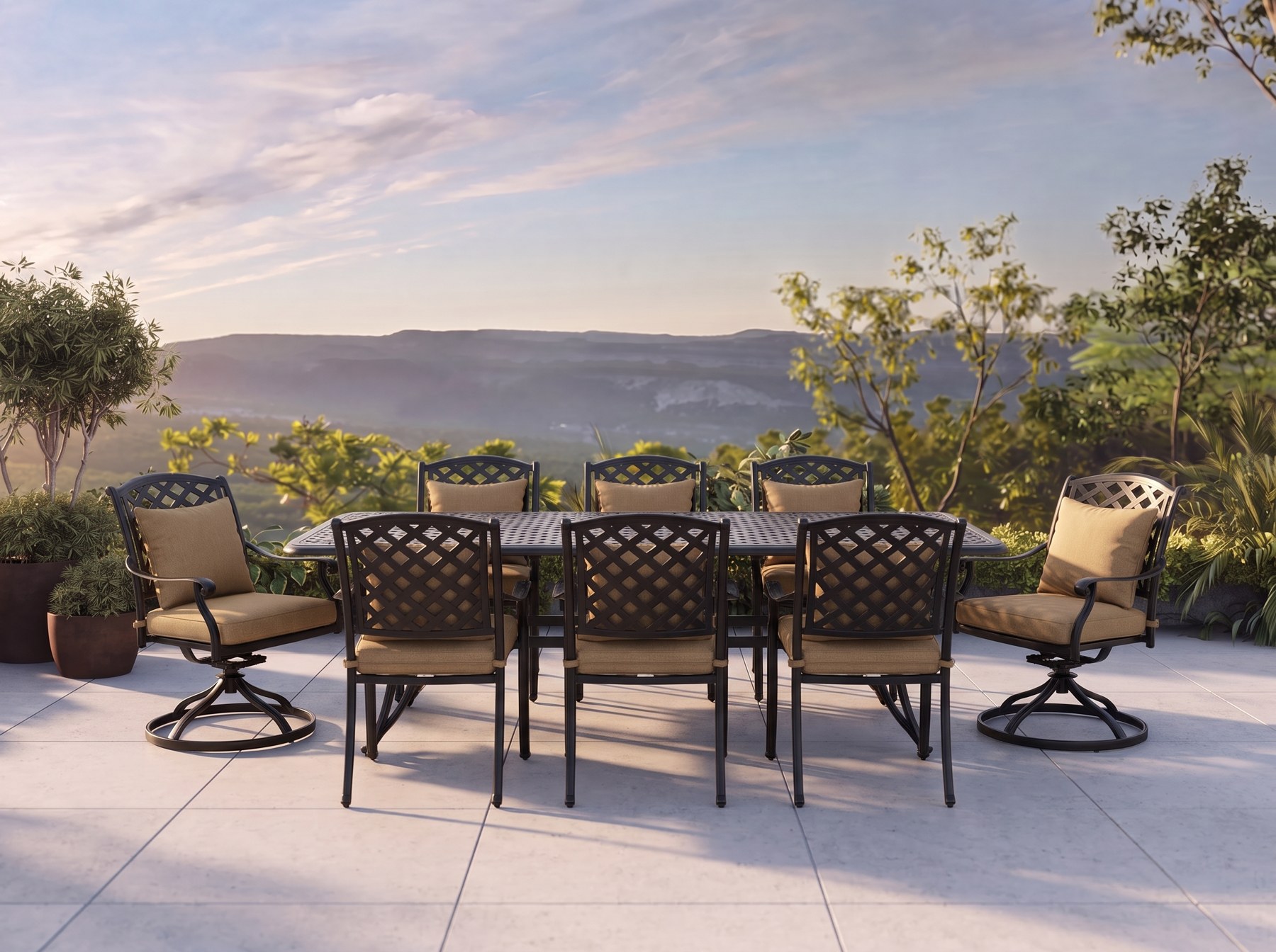 Bombay 9-Piece Dining Set
