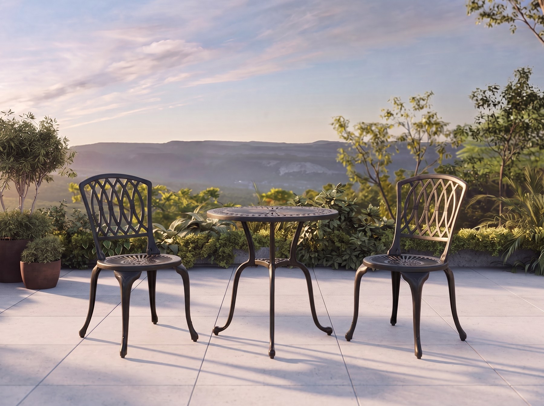 Hampton 3-Piece Bistro Set