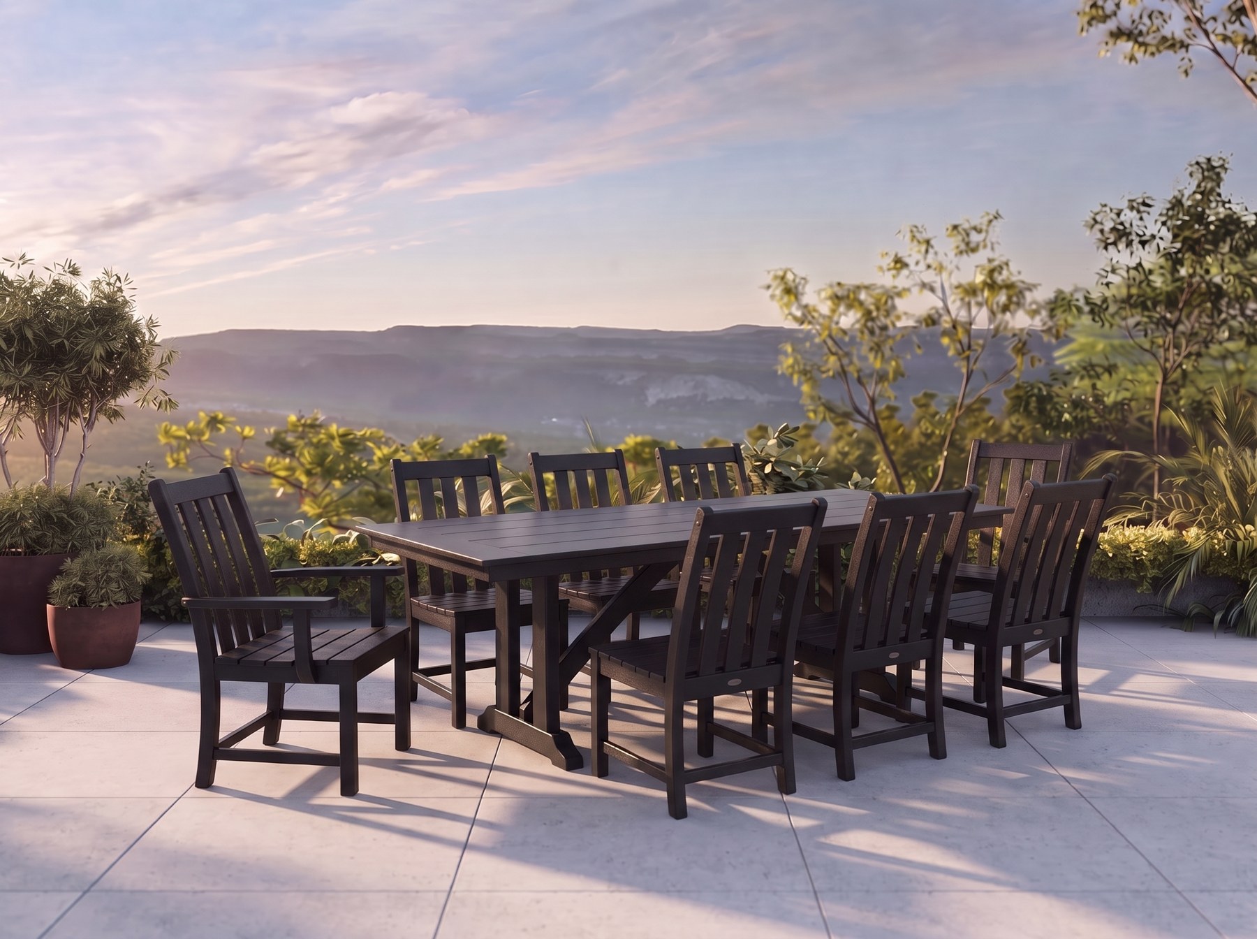 Vineyard 9-Piece Dining Set