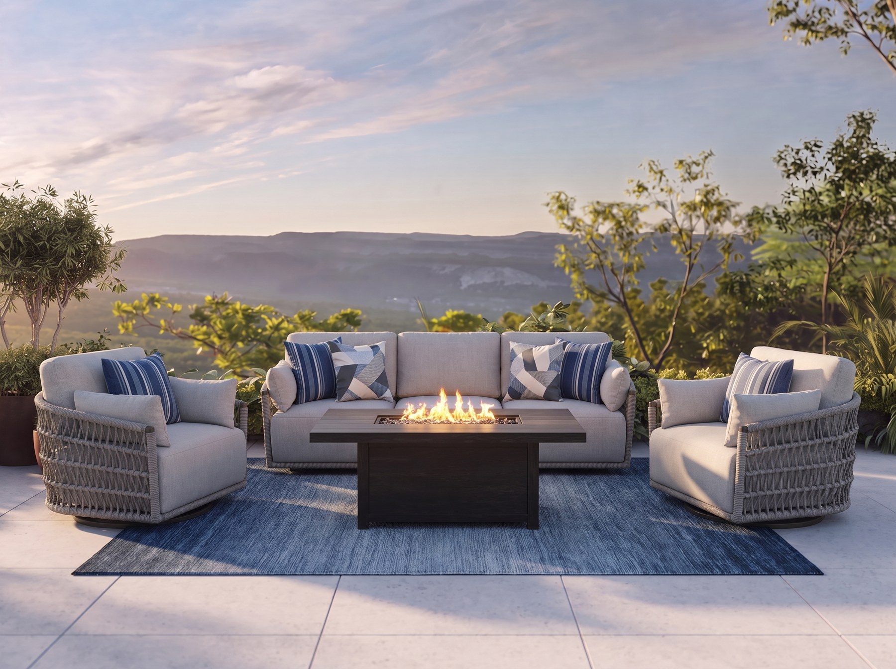 Matera 3-Piece Sofa Set