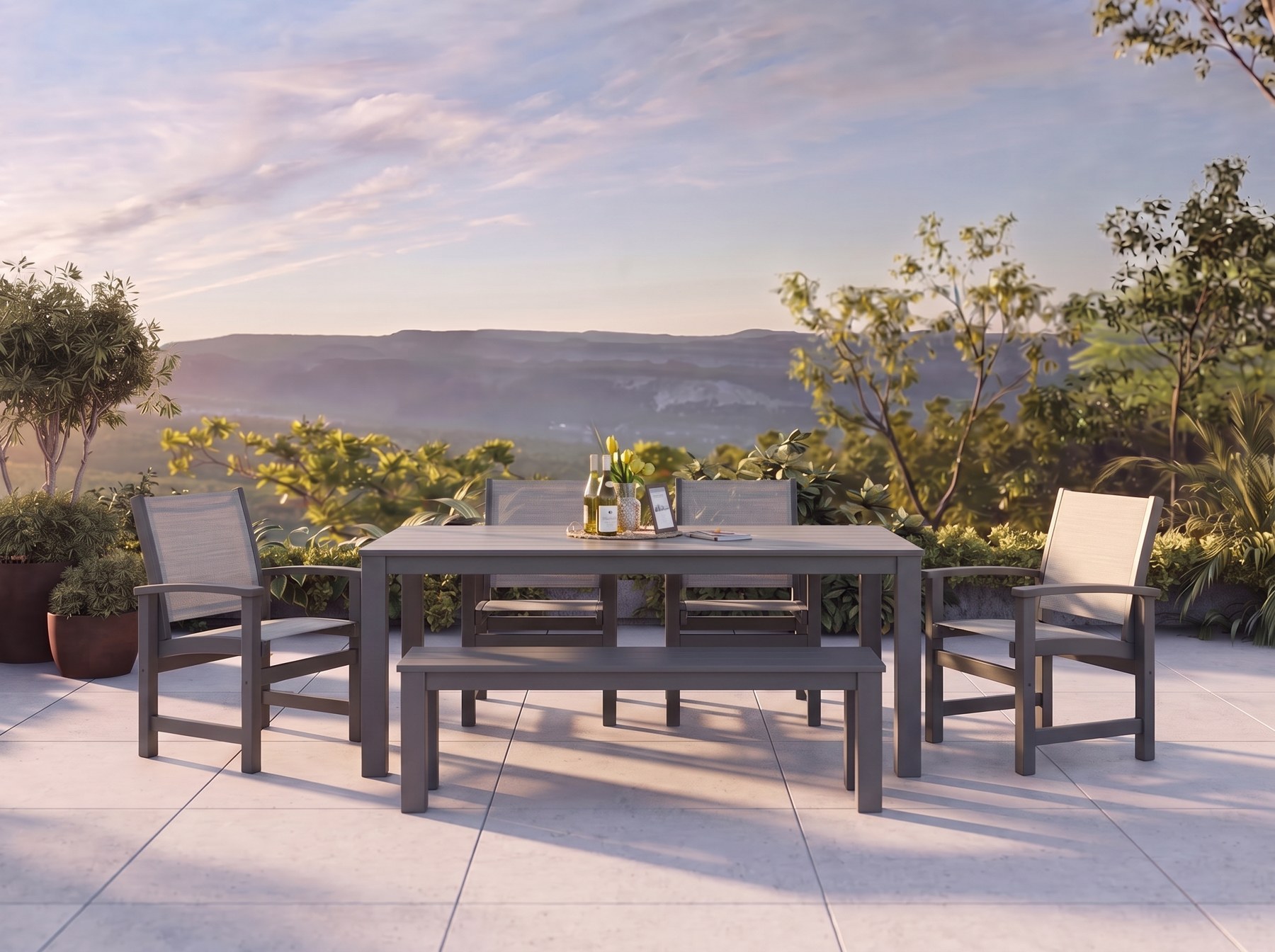 6-Piece Coastal Dining Set
