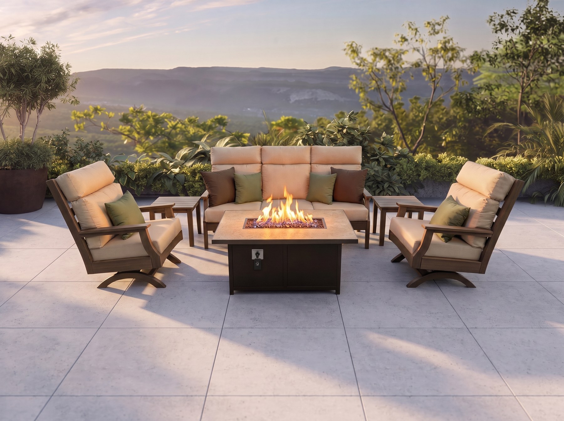 Fireside 3-Piece Sofa Set