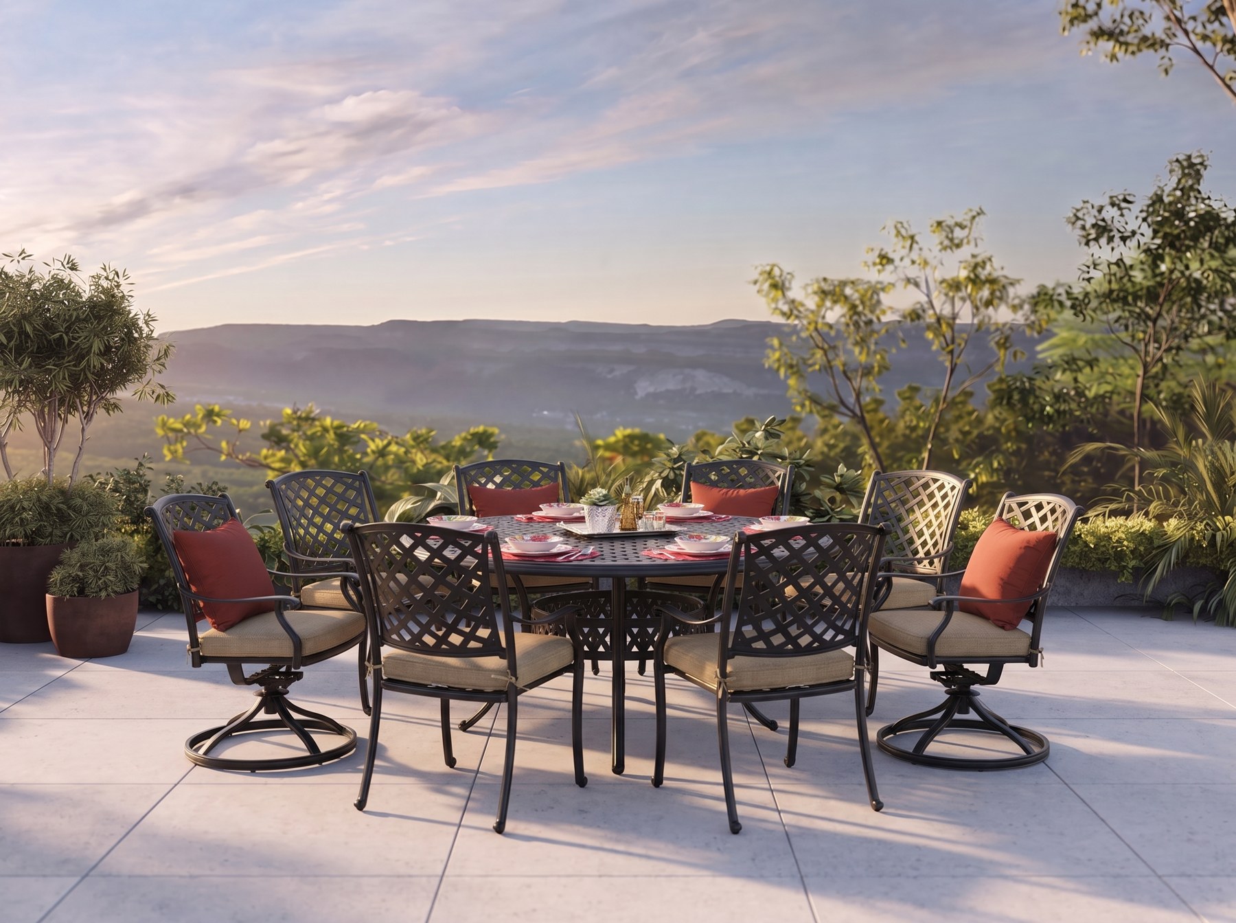 9-Piece Bombay Dining Set