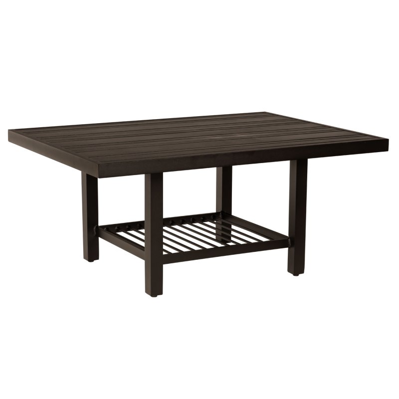 Tri-Slat Elite Rectangular Umbrella Coffee Table