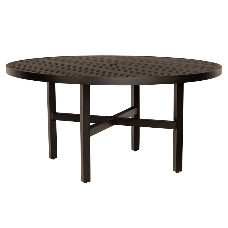 Tri-Slat Elite Round Dining Umbrella Table