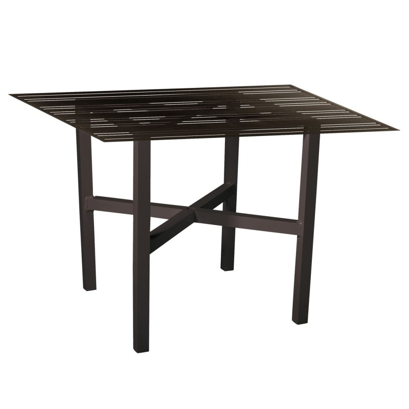 Tri-Slat Elite Round Counter Height Umbrella Table