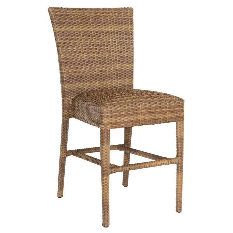 All-Weather Padded Seat Counter Stool without Arms
