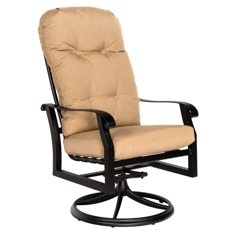 Cortland Cushion High-Back Swivel Rocker