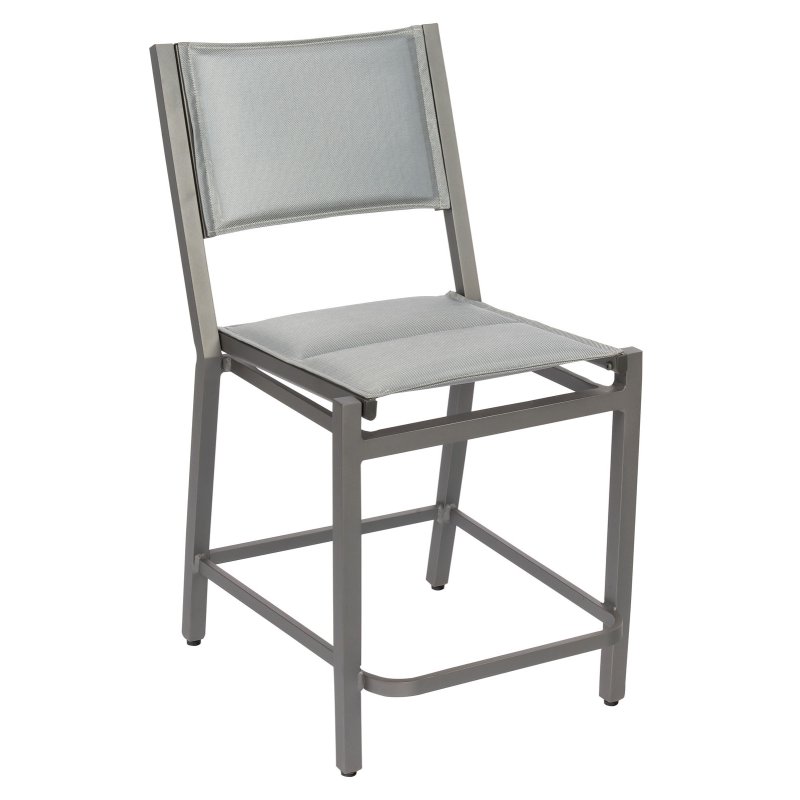Palm Coast Padded Sling Counter Stool without Arms