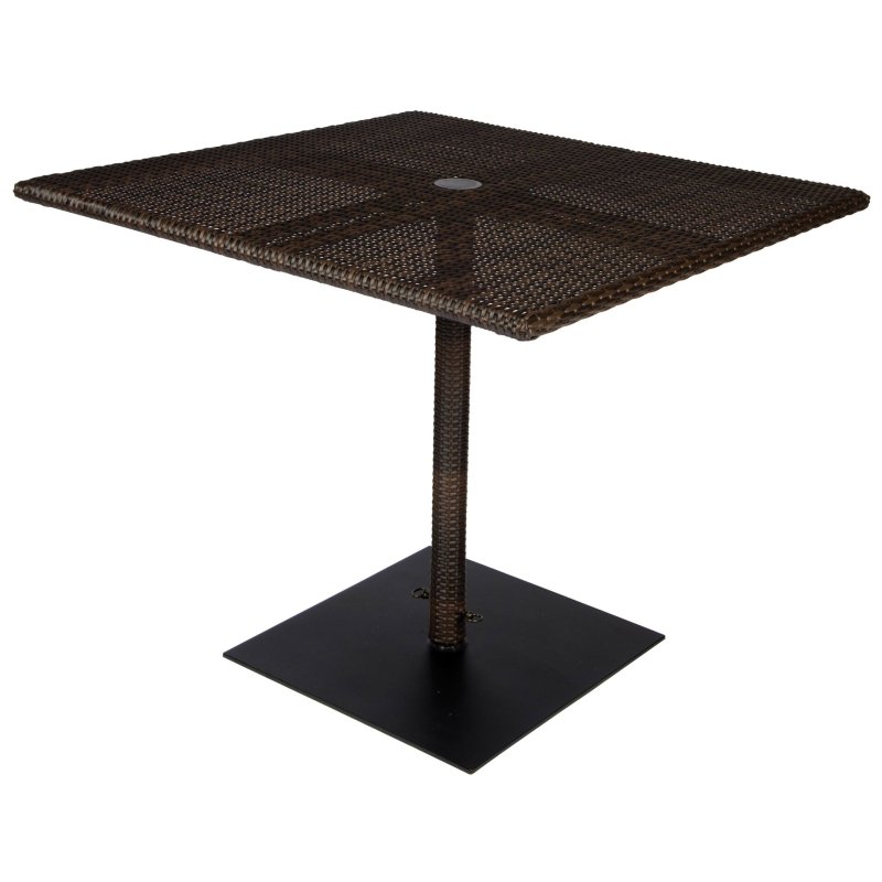 36" Square Umbrella Table