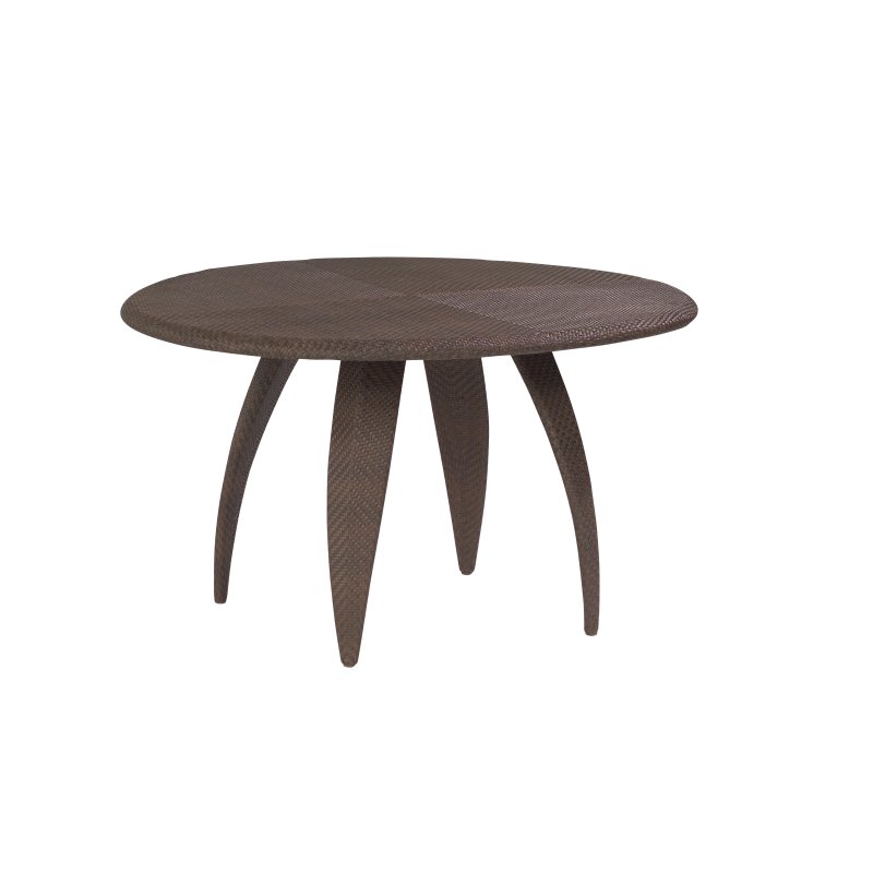 Bali 48" Round Woven Top Umbrella Table