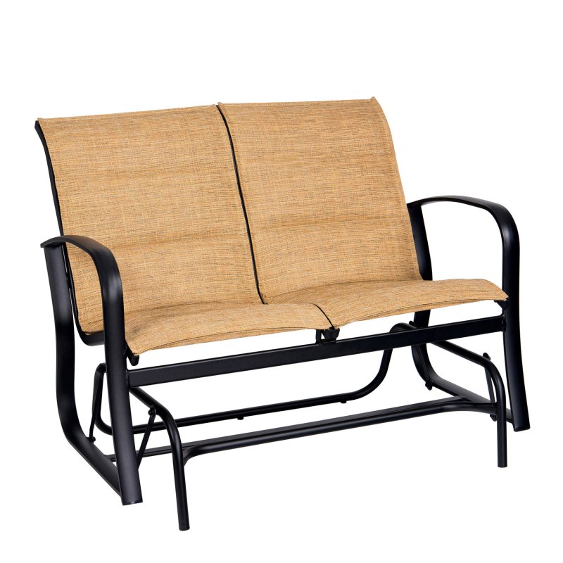 Fremont Padded Sling Love Seat Glider