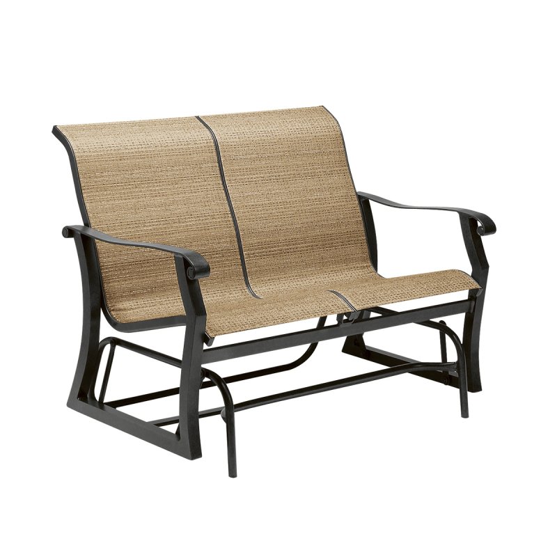 Cortland Sling Gliding Loveseat
